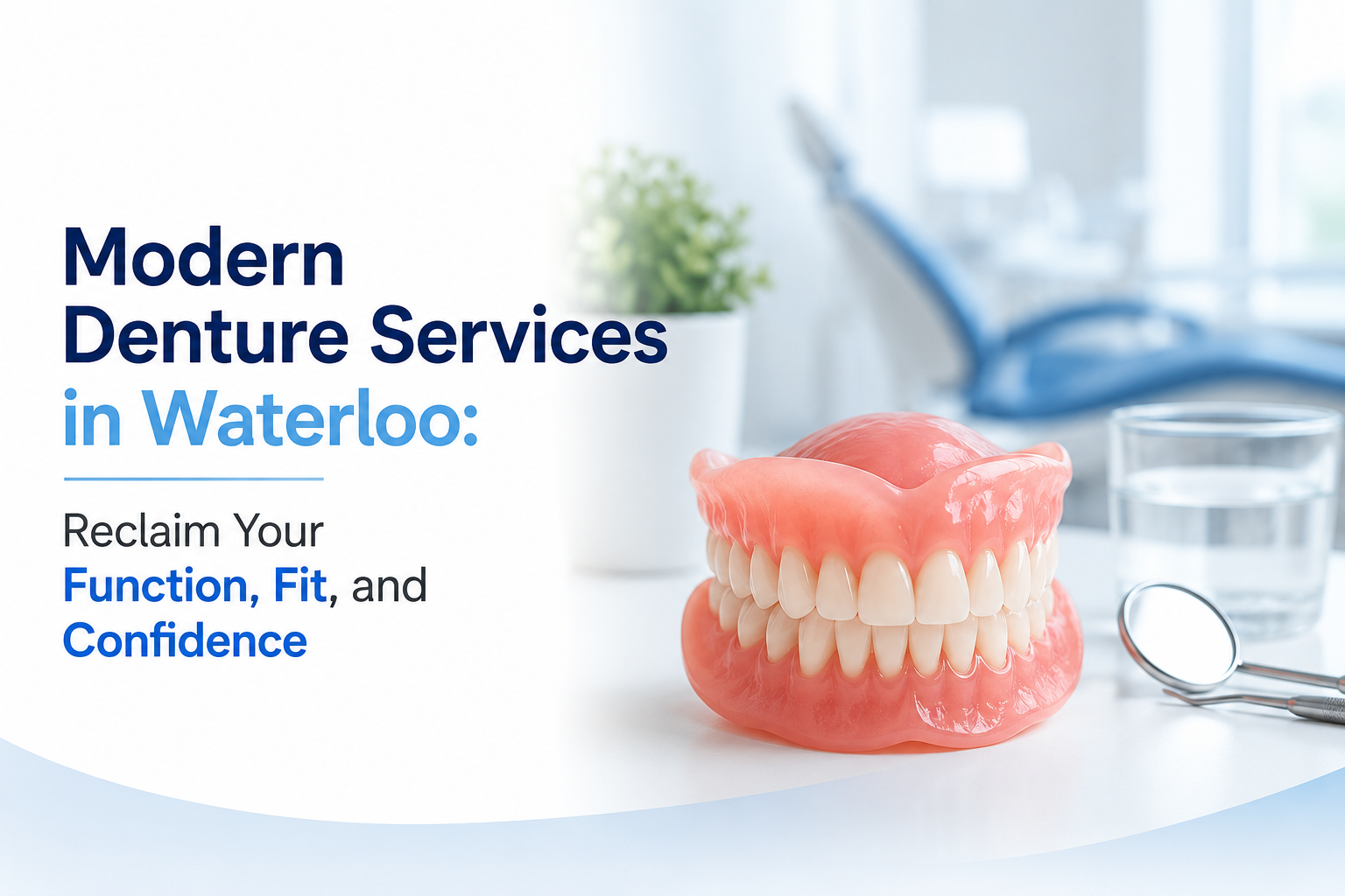 Modern Denture Services in Waterloo
